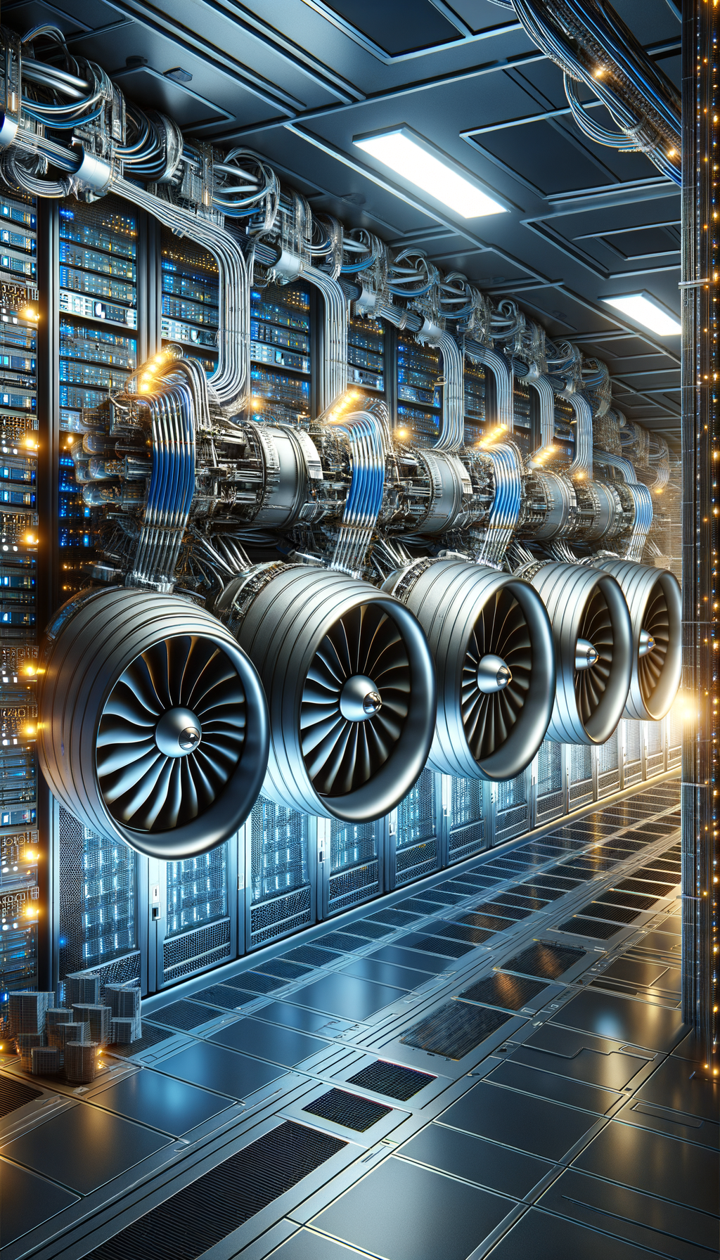 Jet Engines Boost Datacenters