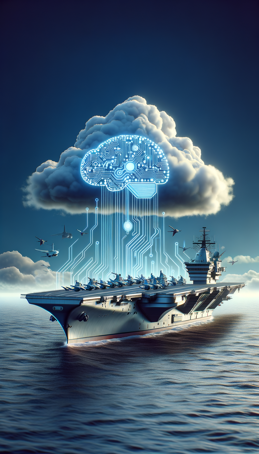AI Deployed on UK Carrier