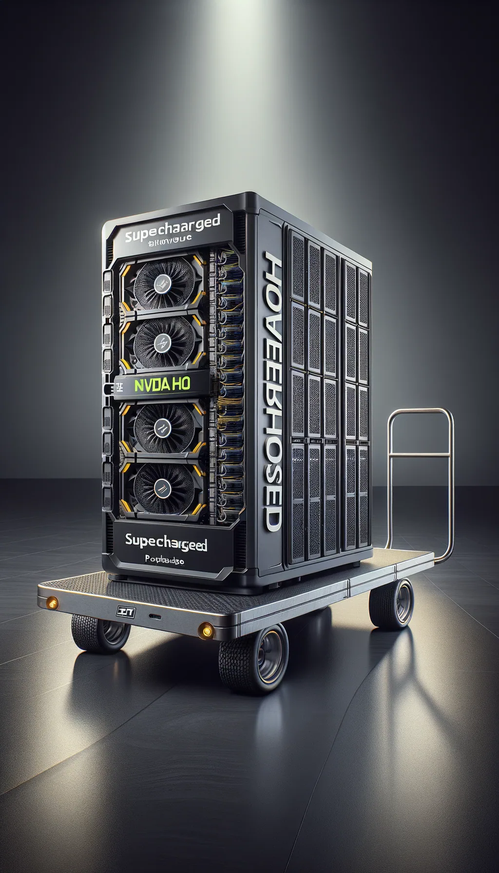 Portable Powerhouse: Handles Added to a Supercharged Server
